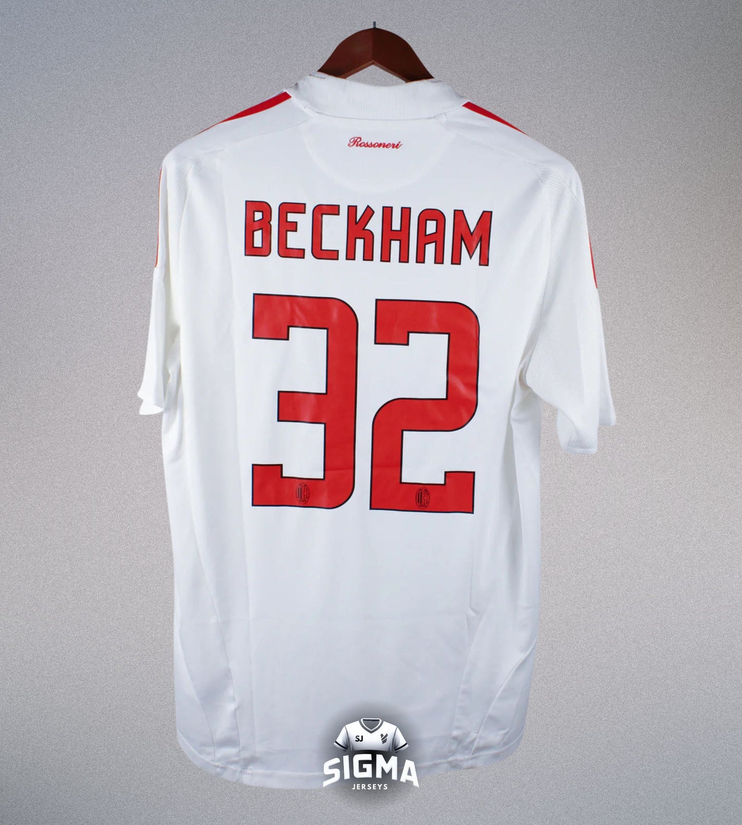 BECKHAM #32, Ac Milan Visitante 2007/08