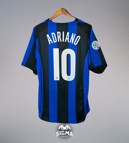 ADRIANO #10, Inter Milan Visitante 2004/05