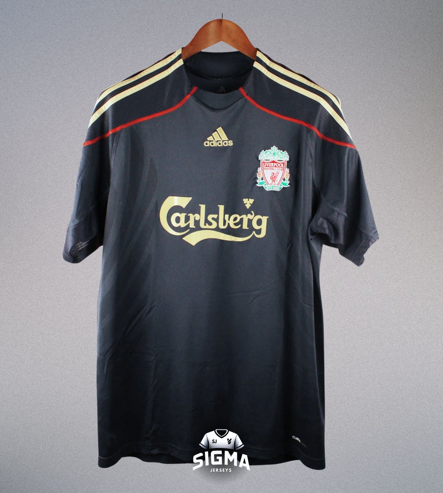 GERRARD #8, Liverpool Visitante 2009/10