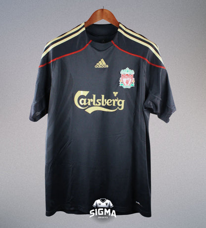 GERRARD #8, Liverpool Visitante 2009/10