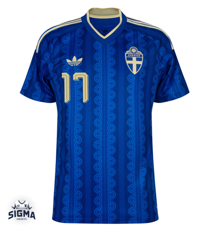 GYÖKERES #17, Suecia Visitante 2026