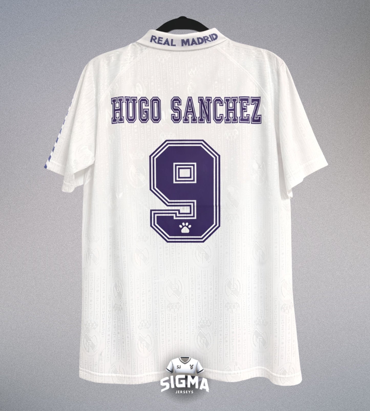 HUGO SANCHEZ #9, Real Madrid Local 1996/97