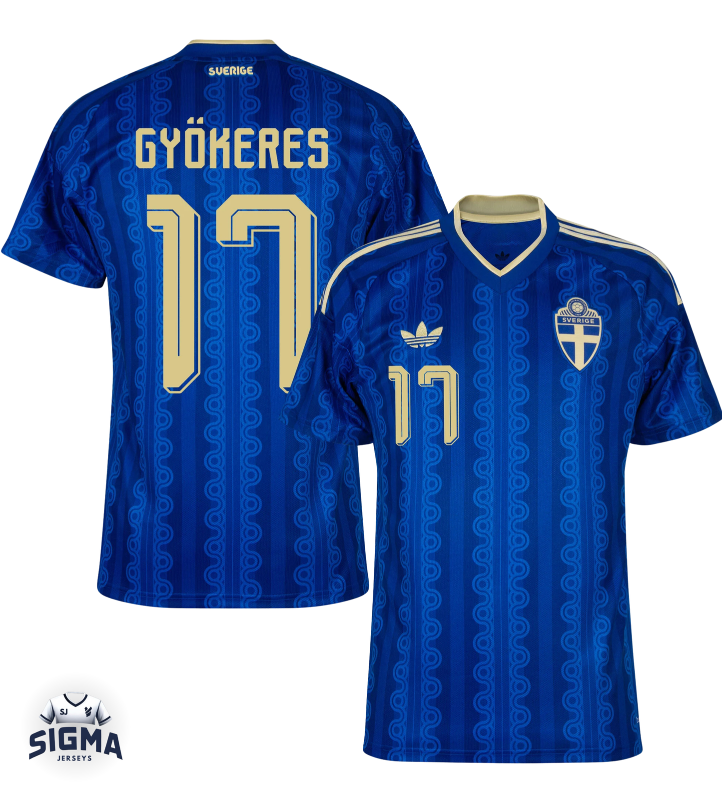 GYÖKERES #17, Suecia Visitante 2026