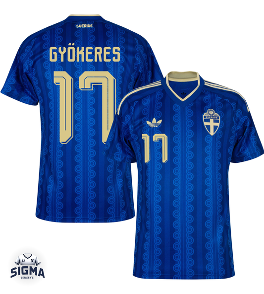 GYÖKERES #17, Suecia Visitante 2026