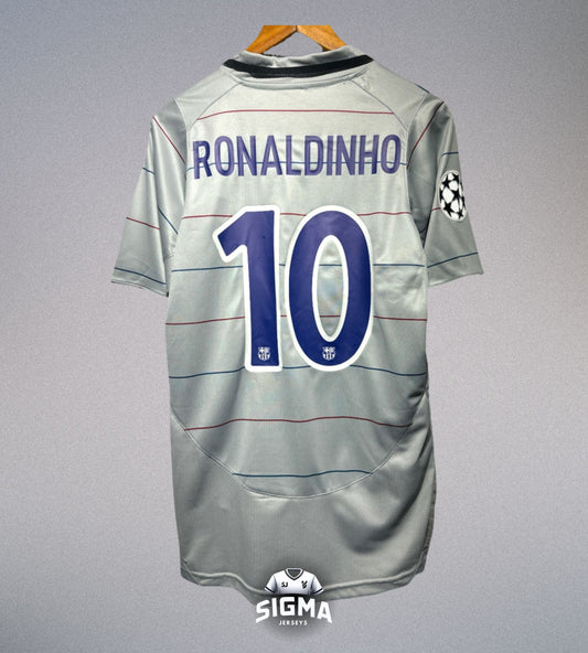 RONALDINHO #10, Barcelona Visitante 2003/04
