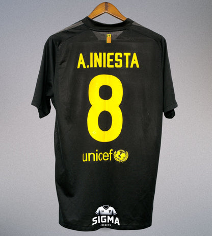A.INIESTA #8, Barcelona Visitante 2011/12