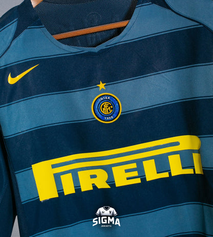 J. ZANETTI  #4, Inter Milan Visitante 2004/05