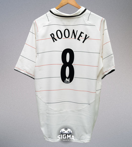 ROONEY #8, Manchester United Visitante 2003/05