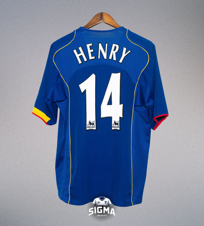 HENRY #14, Arsenal Visitante 2004/05