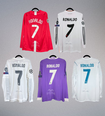 CRISTIANO RONALDO 5 CHAMPIONS
